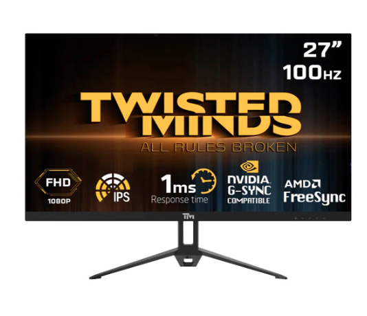 Twisted Minds 27″ FHD, 100Hz, IPS, 1ms Gaming Monitor