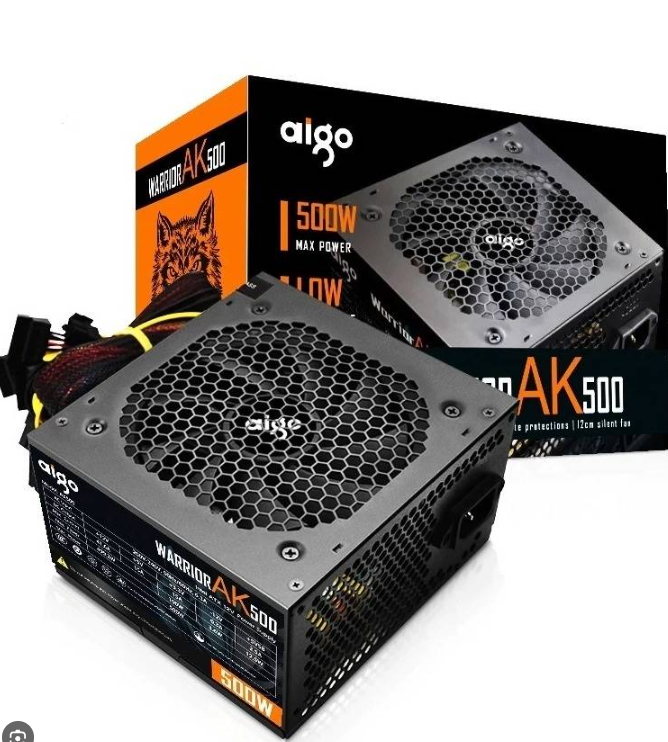 Aigo DarkFlash AK500 Gaming 500-Watt Non-Modular Gaming Power Supply