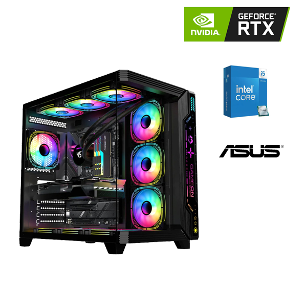 Gamin PC i5-12400F, RTX 4060, 16GB RAM