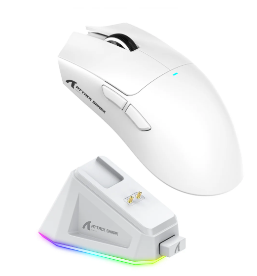 ATTACK SHARK X11 Wireless Gaming Mouse with RGB Charging Dock