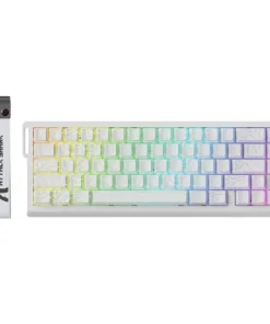 ATTACK SHARK X68 - White