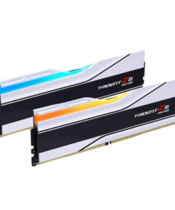 G.Skill Trident Z5 RGB 6000MHz 32GB (2x16GB) CL30 DDR5 Ram – White