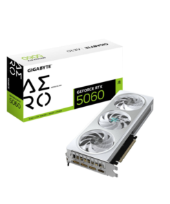 GigaByte GeForce RTX 5060 AERO OC 8GB GDDR7 Graphics Card - White