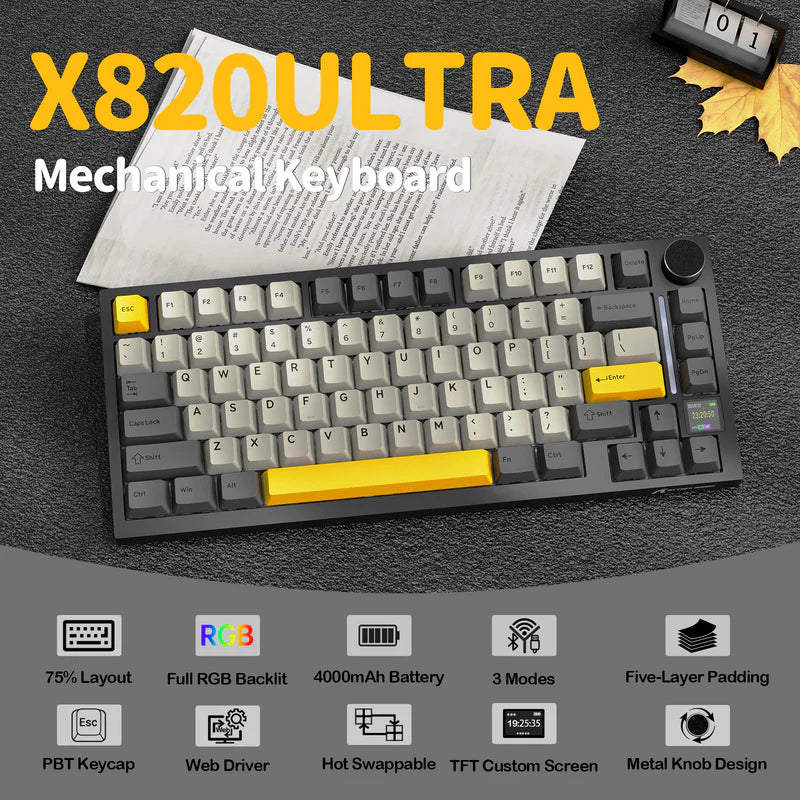 مميزات كيبورد اتاك شارك X820 Ultra مميزات كيبورد اتاك شارك X820 Ultra