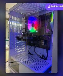 تجميعة قيمنق مستعملة i5-10400F و GTX 1650 بكيس أبيض