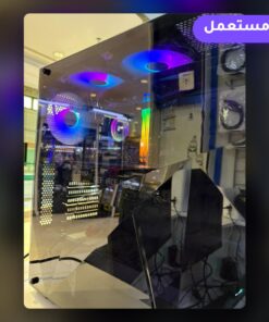 تجميعة قيمنق مستعملة i5-13600KF و RTX 3060 بكيس Cooler Master أسود